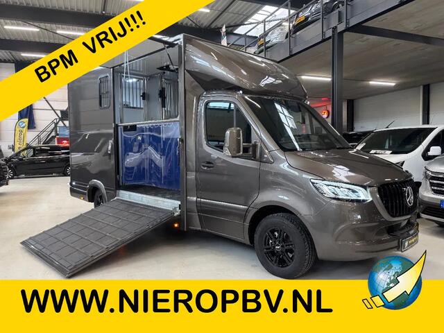 Mercedes-Benz SPRINTER 317CDI Paardenwagen/Veewagen Hengsten Uitvoering Automaat Airco Xenon NIEUW