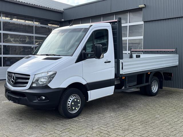 Mercedes-Benz SPRINTER 516 2.2 CDI 164PK Openlaadbak Airco Cruise control 2-persoons Telefoonverbinding Navigatiesysteem Open laadbak Pick-up p-up Bakwagen 1e eigenaar Euro 6