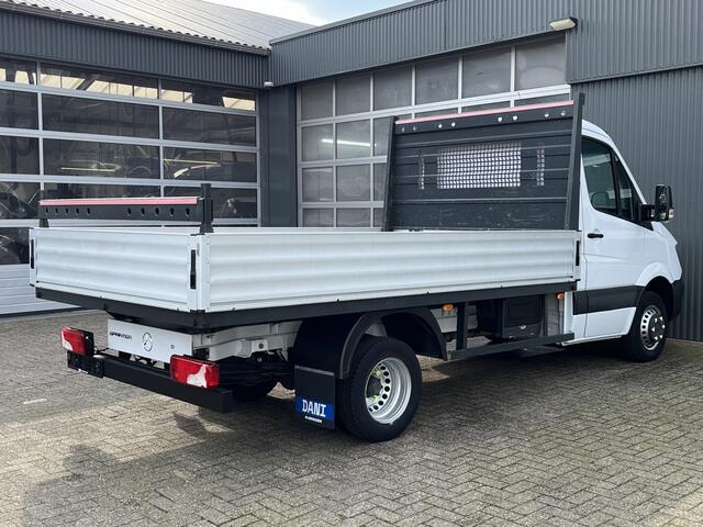 Mercedes-Benz SPRINTER 516 2.2 CDI 164PK Openlaadbak Airco Cruise control 2-persoons Telefoonverbinding Navigatiesysteem Open laadbak Pick-up p-up Bakwagen 1e eigenaar Euro 6