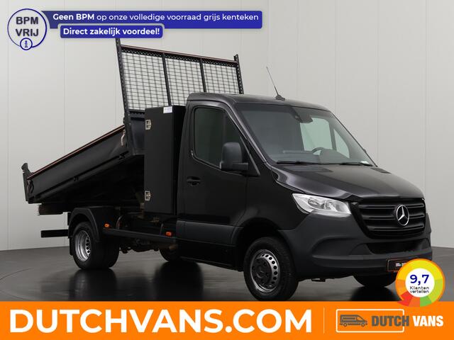 Mercedes-Benz SPRINTER 516CDI Kipper | Toolbox | 3500Kg Trekhaak | Airco | Cruise | 3-Persoons | Mbux