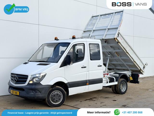 Mercedes-Benz SPRINTER 514 2.2 CDI Kipper Dubbellucht 3.5t trekhaak Cruise Control Benne Tipper