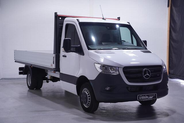 Mercedes-Benz SPRINTER 515 CDI 150 pk Pick Up / Open Laadbak Dubbel Lucht Airco, Apple Carplay, Cruise Control, Nieuw ongebruikt 3-Zits