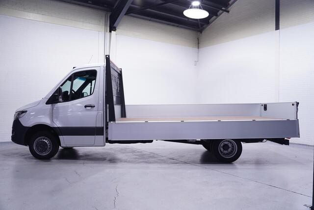 Mercedes-Benz SPRINTER 515 CDI 150 pk Pick Up / Open Laadbak Dubbel Lucht Airco, Apple Carplay, Cruise Control, Nieuw ongebruikt 3-Zits