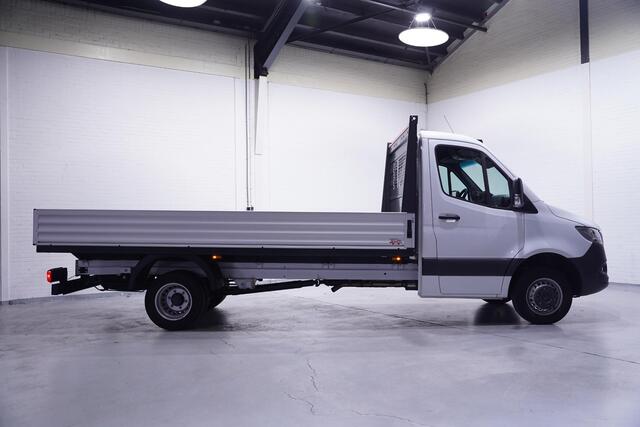 Mercedes-Benz SPRINTER 515 CDI 150 pk Pick Up / Open Laadbak Dubbel Lucht Airco, Apple Carplay, Cruise Control, Nieuw ongebruikt 3-Zits