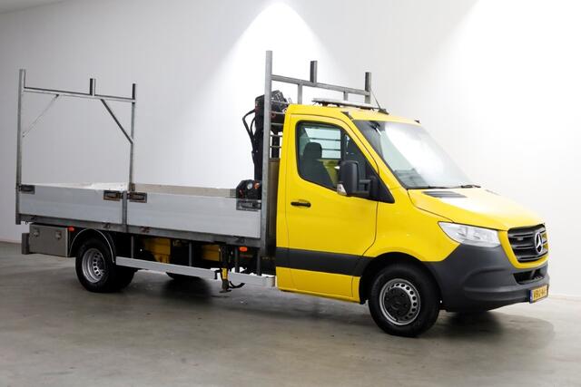 Mercedes-Benz SPRINTER 516 CDI 163pk E6 Open Laadbak+HIAB T-CLX 029 Kraan PTO/Trekhaak 3500kg 06-2019
