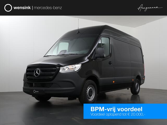 Mercedes-Benz SPRINTER 315 CDI L2 H2 RWD Aut | PRO | BPM VRIJ! | ACHTERUITRIJCAMERA | 3500 KG AHW | DODEHOEKASSISTENT | AIRCO | CRUISE | CARPLAY | ANDROID AUTO | METALLIC | 3-ZITS | MBUX SYSTEEM GROOT