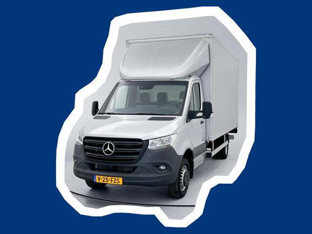 Mercedes-Benz SPRINTER 517 CDI L3 Bakwagen BPM VRIJ Dhollandia Laadklep 1000KG zilvergijs Zijdeur Cruise control
