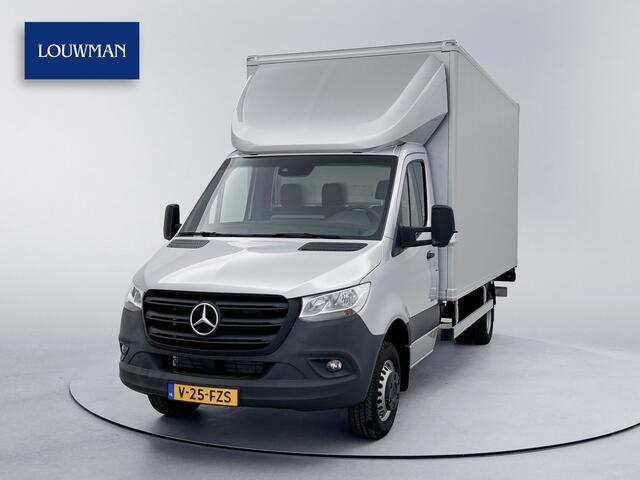 Mercedes-Benz SPRINTER 517 CDI L3 Bakwagen BPM VRIJ Dhollandia Laadklep 1000KG zilvergijs Zijdeur Cruise control