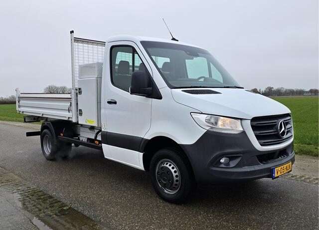 Mercedes-Benz SPRINTER 516 CDI L2 - Kieper - 160 Pk - Euro 6 - 3500 kg - Navi - Airco - Cruise Control - AppleCarplay AndroidAuto - Kipper