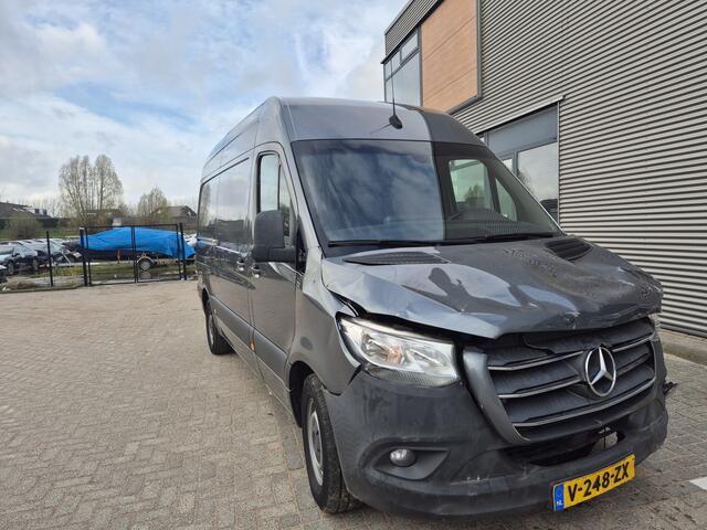 Mercedes-Benz SPRINTER 319 3.0 CDI L2H2 3500 trekhaak voorschade zeer mooi EURO VI-D mercedes dealer onderhouden automaat 172.000km