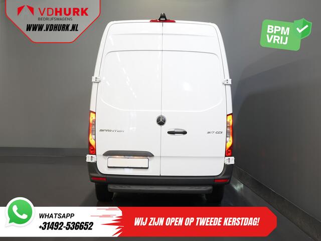 Mercedes-Benz SPRINTER 317 Aut. L2H2 BPM VRIJ! LED/ 270 Gr.Deuren/ Gev.Stoel/ Stoelverw./ Navi/ Camera/ PDC/ Betimmerd/ Cruise