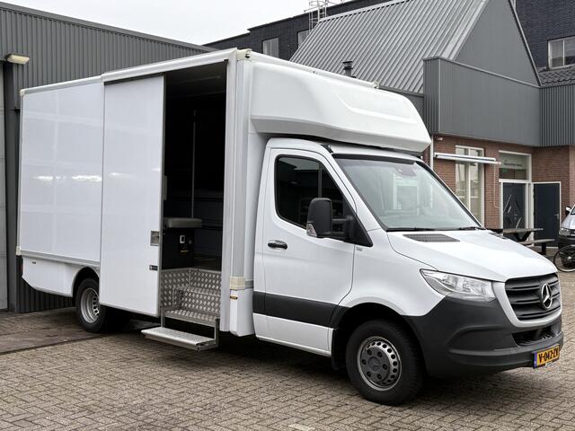 Mercedes-Benz SPRINTER 316 2.2 CDI L3 432 Bakwagen Werkplaatsinrichting Kastinrichting Aggregaat Dometic airconditioner Standkachel Nacht aansluiting 220V Airco cruise controle Telefoonverbinding Navigatiesysteem Achterruitrij camera