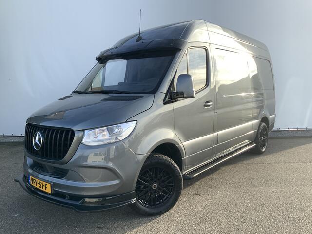 Mercedes-Benz SPRINTER 319 3.0 cdi Autom.L2H2 Airco Cruise 3 Zits MBux 10 Trekhaak 3500 kg Camera Alu Velg Side Bar 6 Cilinder. Euro 6