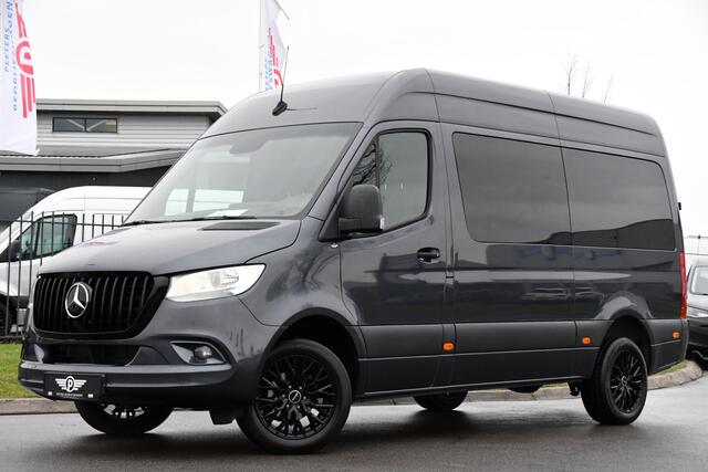 Mercedes-Benz SPRINTER 319 V6 3.0 CDI L2H2 DC AMG Edition Camera, Cruise, Carplay, 3500kg Trekhaak, Automaat, Sensoren, mutlimedia, 190pk, Uniek!