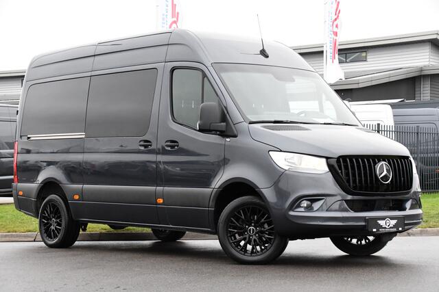 Mercedes-Benz SPRINTER 319 V6 3.0 CDI L2H2 DC AMG Edition Camera, Cruise, Carplay, 3500kg Trekhaak, Automaat, Sensoren, mutlimedia, 190pk, Uniek!