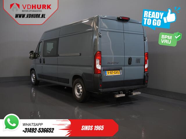 Mercedes-Benz SPRINTER (Fiat Ducato) 2.2 MJ 180 pk Aut. L3H2 DC Dubbel Cabine BPM VRIJ! 6 Pers./ 2x Schuifdeur/ Climate/ 2.5t Trekverm./ Cruise/ Camera/ Trekhaak