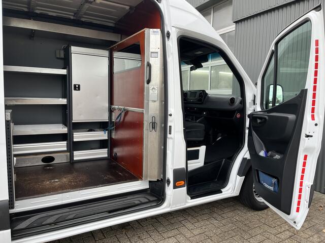 Mercedes-Benz SPRINTER 314 2.2 CDI L2H2 EURO VI-D Werkplaats inrichting Airco Cruise controle Trekhaak 2800kg Kastinrichting Omvormer Apple carplay 360*Camera 1e Eigenaar Euro 6 Bpm vrij voor particulier gebruik!!