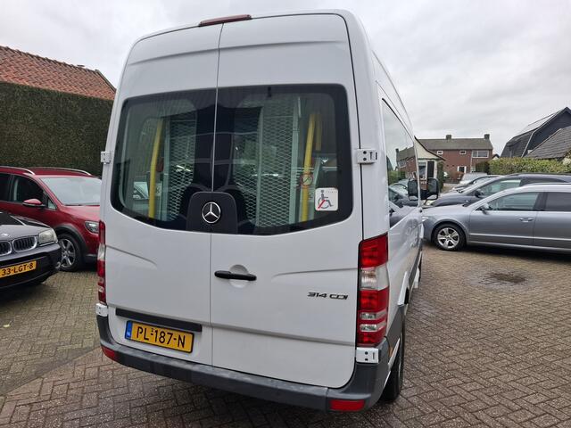 Mercedes-Benz SPRINTER 314CDI 17950.- INCL BTW 9-PERSOONS ROLSTOEL 143PK