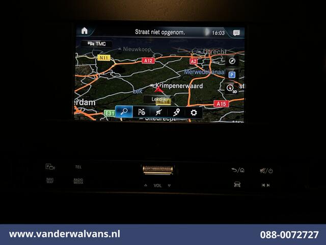 Mercedes-Benz SPRINTER 316 CDI 164pk L3H2 Euro6 Airco | 360 Graden Camera | Navigatie | Apple Carplay | Chauffeursstoel Cruisecontrol, Android Auto, Stoelverwarming, Parkeersensoren, Bijrijdersbank