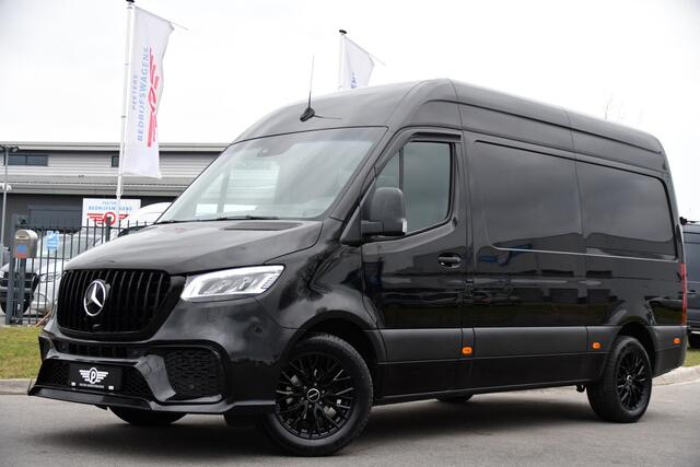 Mercedes-Benz SPRINTER 319 V6 3.0 CDI L2H2 AMG Black Edition 360 Camera, Cruise, Carplay, LED, 3500kg Trekhaak, Stoelverwarming, 190pk, Automaat,