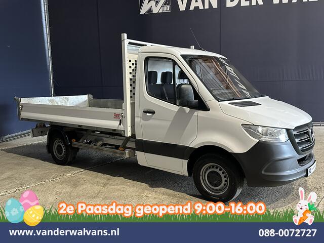 Mercedes-Benz SPRINTER 317 CDI 170pk Kipper Open Laadbak Euro6 Airco | 2800kg Trekhaak | Bijrijdersbank