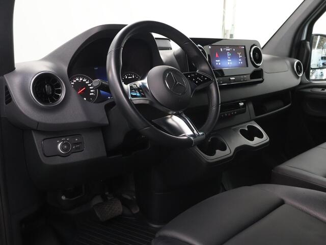 Mercedes-Benz SPRINTER 317 CDI L3 H2 Select| Dubbele Schuifdeur | Navigatie | 2x Schuifdeur | Distronic Plus | Klasse 3 Alarm | Bijverwarming | Airco | Dodehoekassistent | Geveerde Comforstoel Bestuurder en Bijrijdersbank | Certified |