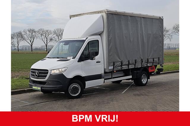 Mercedes-Benz SPRINTER 517 Schuifzeil, Gesloten laadbak XL, laadklep, airco, navi, mbux, cruise