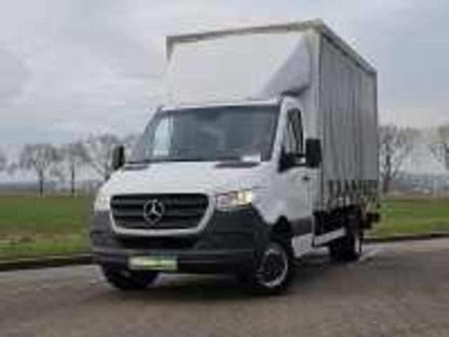Mercedes-Benz SPRINTER 517 Schuifzeil, Gesloten laadbak XL, laadklep, airco, navi, mbux, cruise
