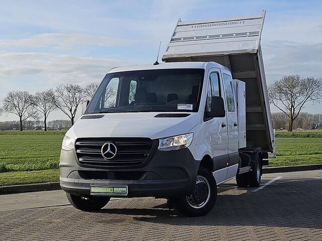 Mercedes-Benz SPRINTER 514 2.2 CDI dubbele cabine, kipper, kist, airco, trekhaak, 44 dkm.