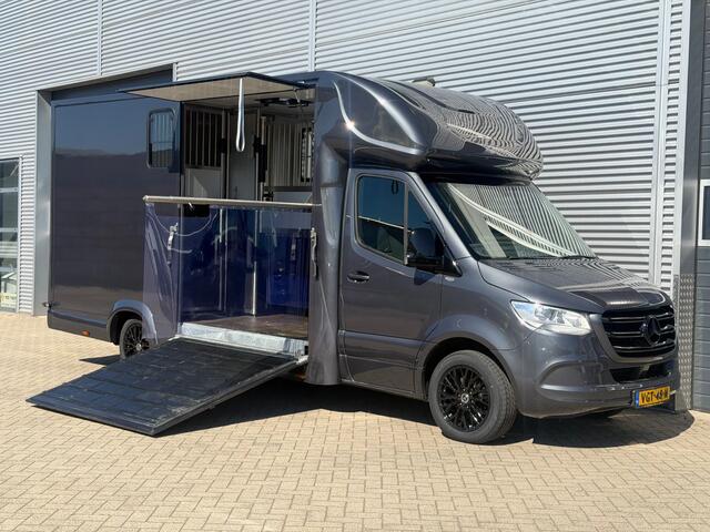 Mercedes-Benz SPRINTER 314CDI Paardenwagen Horsetruck TVW Hengsten Uitvoering L3 Automaat Airco