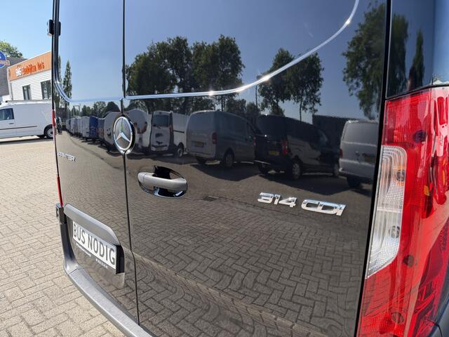 Mercedes-Benz SPRINTER 314 2.2 CDI autmaat L1H2 zwart / euro 6 / bpm vij / vaste prijs rijklaar ¤ 23.950 ex btw / lease vanaf ¤ 391 / cruise en climate control / achteruit camera / navigatie