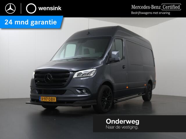 Mercedes-Benz SPRINTER 317 CDI | Aut. | L2 H2 | Dubbele Cabine | 3.5T AHW | 6-Zits | LM Velgen | Stylingpakket | Stoelverwarming | Parkeercamera | Navigatie | Safebumper | Tachograaf | Certified