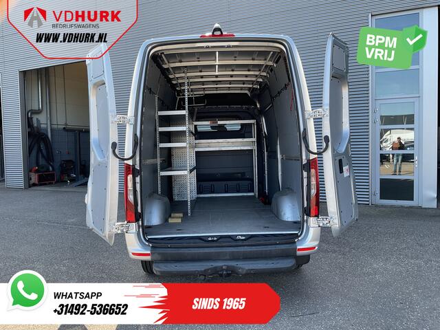 Mercedes-Benz SPRINTER 316 2.2 CDI Aut. L2H2 LED/ Standkachel/ 10,25"MBUX/ Stoelverw./ 360 Camera/ Climate/ 270Gr.Deuren/ Navi/ Cruise/ 17"LMV/ PDC/ Trekhaak
