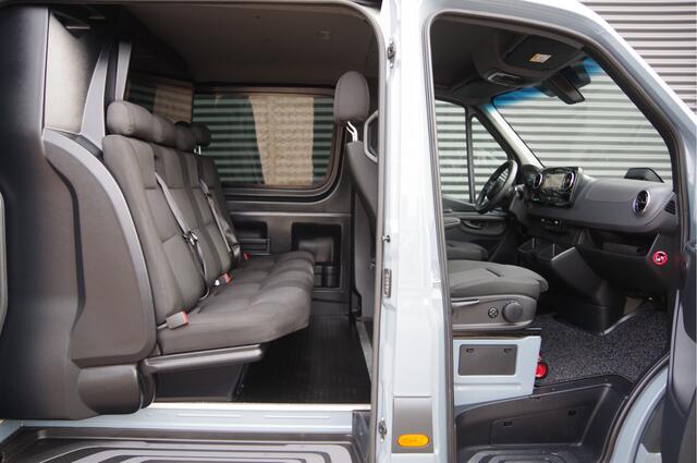 Mercedes-Benz SPRINTER 317 1.9 CDI L2H1 DC-6P, AUT. FACELIFT, 3.5T TREKHAAK, LED, CAMERA, NAVI, CRUISE, MF STUURWIEL, MISTLAMPEN, DUBBELE CABINE, DUBBEL CABINE