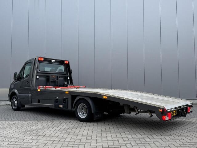Mercedes-Benz SPRINTER 516 2.2 CDI 432 Aanhanger BE Rijbewijs 5 tons uitvoering Luchtvering zeer luxe uitvoering met aanhanger