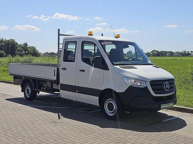 Mercedes-Benz SPRINTER 314 L3 Dubbele Cabine Mbux Navi Open-Laadbak XL 3.5T-Trekhaak Automaat Euro6 Oh-historie