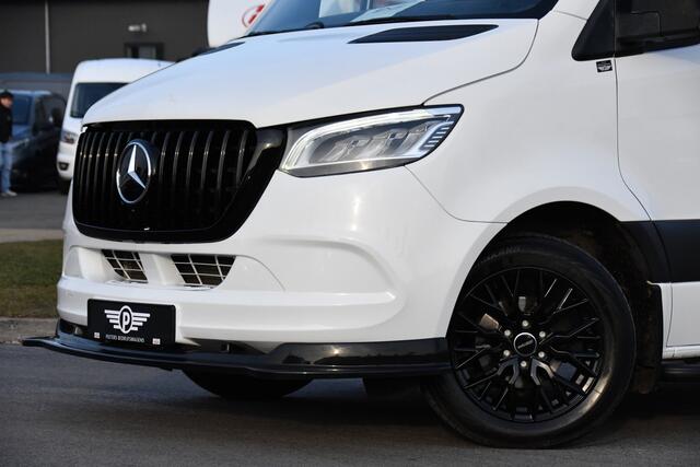 Mercedes-Benz SPRINTER 319 V6 3.0 CDI L2H1 RWD AMG Edition Camera, Cruise, Carplay, LED, 10,5'' Mbux, 3500kg Trekhaak, Standkachel, Multimedia, Stoelverwarming, Automaat, Uniek!