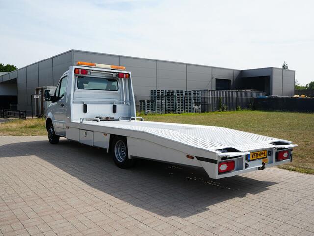 Mercedes-Benz SPRINTER Oprijwagen 516 2.2 CDI L3 EURO VI-D TIJHOF opbouw | Luchtvering | Apple Carplay | Tachograaf | Trekhaak | Ingebouwde Startkabels | Navigatie | DAB |
