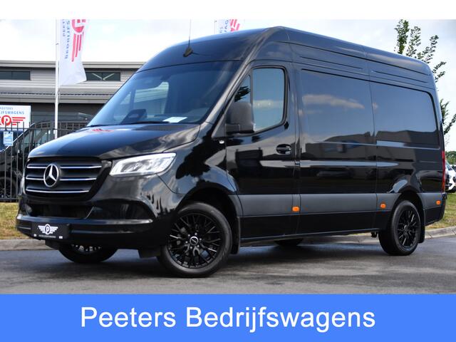 Mercedes-Benz SPRINTER 319 1.9 CDI L2H2 Pro Black Edition FACELIFT! Adaptieve Cruise, luchtvering, Camera, LED, 10,5'' Mbux, Standkachel, Stoelverwarming, Sensoren, Uniek!
