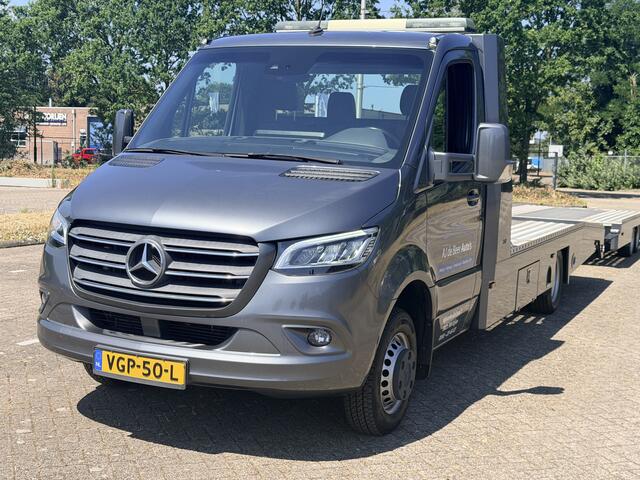 Mercedes-Benz SPRINTER 519 3.0 CDI L3 EURO VI-D Tijhof Aluliner oprijwagen full optie met aanhanger