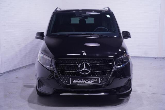 Mercedes-Benz V-KLASSE V 300d Avantgarde Extra Lang L3 Dubbel Cabine 5-Zits Leder Zwart, LED Koplampen, 360 Camera, Navi