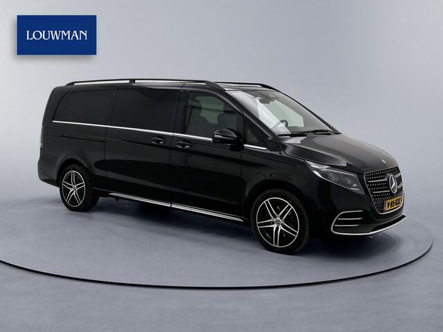 Mercedes-Benz V-KLASSE 300d 4-MATIC Extra Lang AMG Avantgarde BPM-Vrij Dubbele Cabine Elektrische Schuifdeuren 360 camera Adaptieve Cruise Control