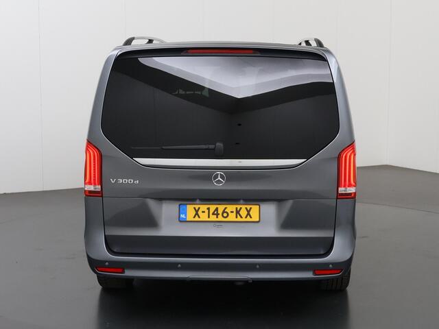 Mercedes-Benz V-KLASSE 300d | XL L3 | AMG | AVANTGARDE | 7-ZITS | 360° CAMERA | VIS A VIS | CLIMATE CONTROL | ELEKTRISCHE SCHUIFDEUREN | STOELVERWARMING | BURMESTER | DISTRONIC | APPLE CARPLAY - ANDROID AUTO | CERTIFIED