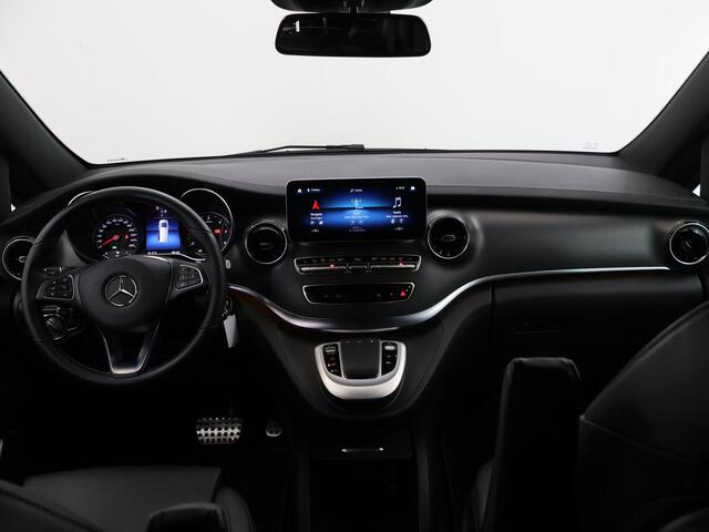 Mercedes-Benz V-KLASSE 300d | XL L3 | AMG | AVANTGARDE | 7-ZITS | 360° CAMERA | VIS A VIS | CLIMATE CONTROL | ELEKTRISCHE SCHUIFDEUREN | STOELVERWARMING | BURMESTER | DISTRONIC | APPLE CARPLAY - ANDROID AUTO | CERTIFIED