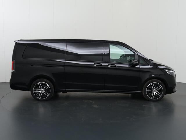 Mercedes-Benz V-KLASSE 250d 4-MATIC XL L3 AVANTGARDE | DUBBELE CABINE | 360 CAMERA | DISTRONIC PLUS | LEDER ZWART "LUGANO" | ALARM | STOELVERWARMING | NAVIGATIE | CARPLAY | ANDROID AUTO | AUTOMATISCHE AIRCO | DAB+ |