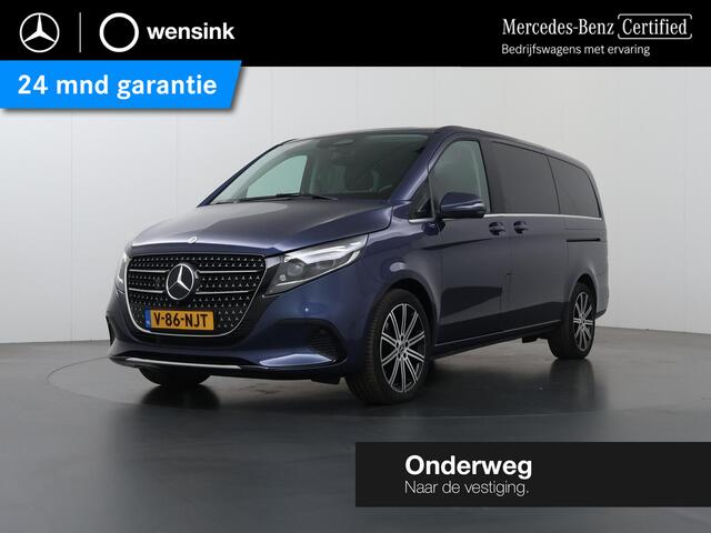 Mercedes-Benz V-KLASSE 300d | L2 Lang | Avantgarde | Dubbele Cabine | Schuifdeur L+R Elektrisch | Burmester | 360° Camera | Lederen Bekleding | Stoelverwarming | Certified