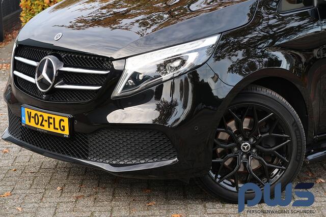 Mercedes-Benz V-KLASSE 300d Extra Lang Dub.Cab. Leer / 360 camera / 2 x schuifdeur elek. / PDC / LED / Navi / Ambiance verlichting