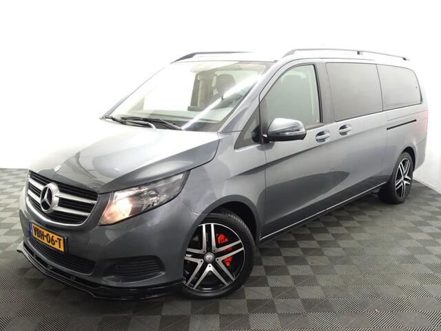 Mercedes-Benz V-KLASSE 220d Extra Lang DC Avantgarde- 2x Schuifdeur, Leder, Navi, Clima, Cruise, Grijs kenteken