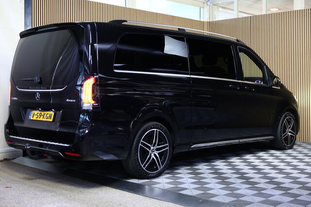 Mercedes-Benz V-KLASSE V300d 4Matic XXL LUCHTVERING LEDER CARPLAY STOELVENT. '24 Er wordt ook de bank op de 3e rij bijgeleverd+ tussenschot