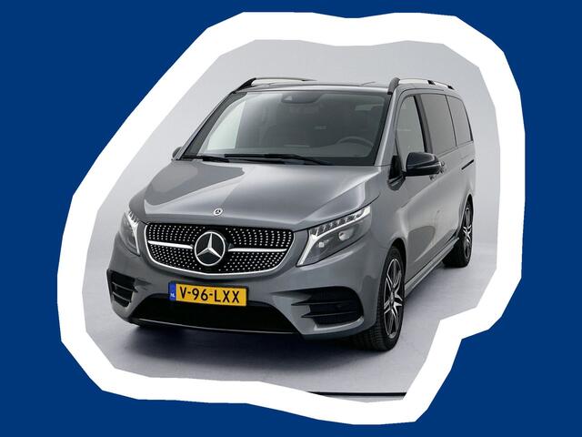 Mercedes-Benz V-KLASSE 250d L2 Avantgarde AMG DC Elektrische schuifdeuren Dubbele Cabine Night pakket Leder